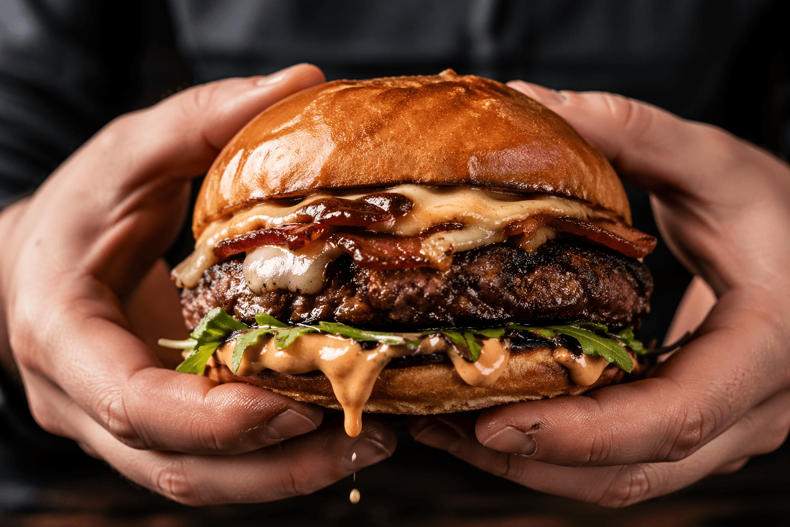 Hamburguesa artesanal Smash the Burger